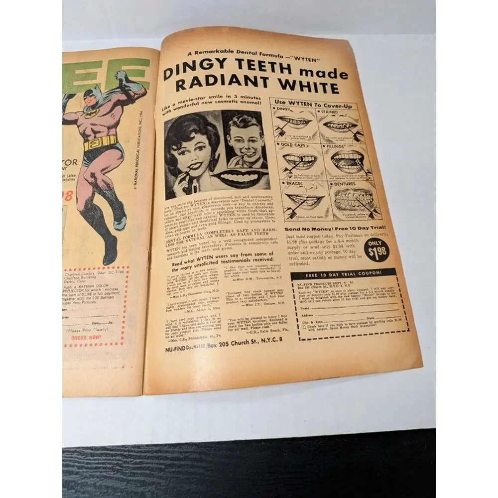 Vintage teen-age love comic magazine march #52